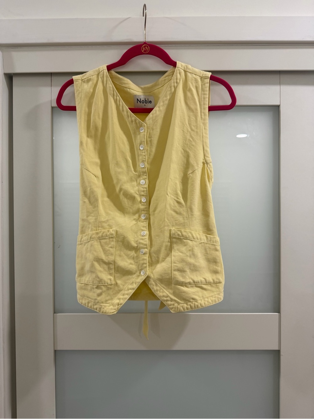 Noble Butter Yellow Vest
